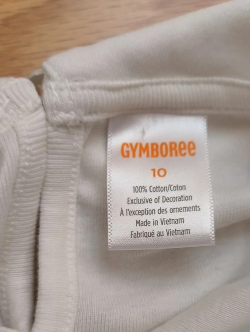 Gymboree White Long-Sleeve Peter Pan Collar Blouse Size 10 NWOT